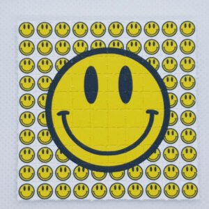 90's Smiley Face Mini Blotter Art