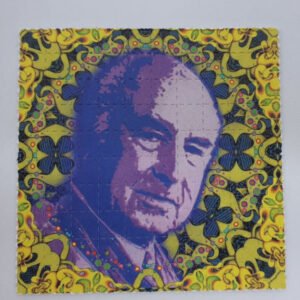 Albert Hofmann Gold Mini Blotter Art