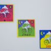 Albert Hofmann Set of 3 Bicycle Day Mini Blotters