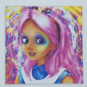 Alice in Wonderland Mini Blotter Art