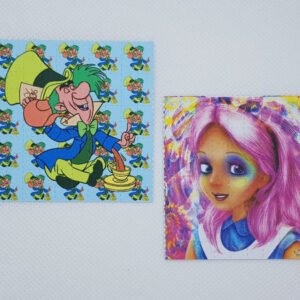 Alice in Wonderland Mini Blotter Art Set of 2