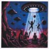 Alien Abduction Blotter Art