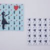 Banksy Mini Blotter Art Set of 2