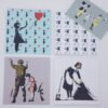 Banksy Mini Blotter Art Set of 5