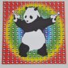 Banksy Panda Blotter Art by Paul Guest - Original 2012