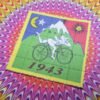 Bicycle Day 5x5 (25 tab) Mini Sheet
