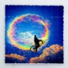 Bike Day Mini Blotter Art
