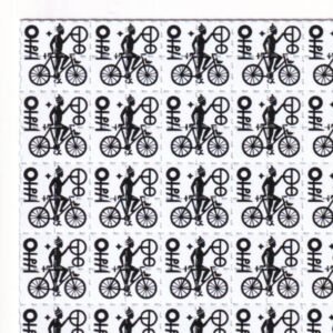 Bike Day Tribal Symbol Blotter Art
