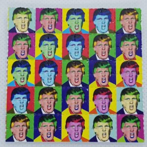 Donald Trump Mini Blotter Art