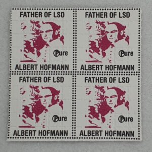 Father of LSD Mini Blotter Art