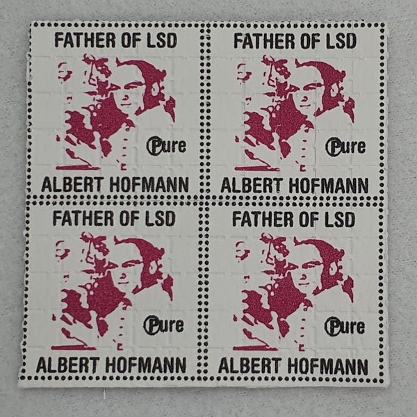 Father of LSD Mini Blotter Art