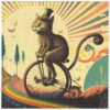 Feline Flux Blotter Art