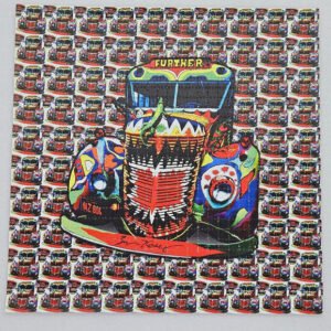 Further Bus by Zane Kesey (signed) Blotter Art, LSD Microdose