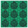 Ganesh Green Blotter Art
