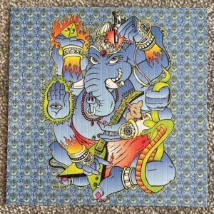 Ganesha Blotter Art Print By Frank Kozik - Early 2000's