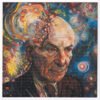Hofmann's Psychedelic Brain Blotter Art