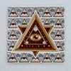 Illuminati Pyramid Mini Blotter Art