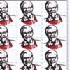 KFC Blotter Art