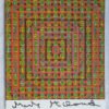 Leary Puddle By Mark McCloud Signed Vintage Blotter Art - Original Signed