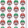 Mario & Luigi Blotter Art
