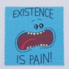 Mr Meeseeks Mini Blotter Art - Rick & Morty