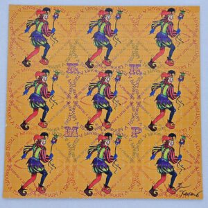 Never Trust a Prankster Signed Blotter Art by Zane Kesey