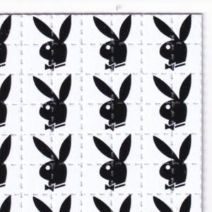 Playboy Bunny Blotter Art
