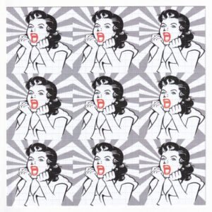 Pop Art Blotter Art
