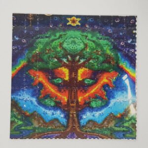 Psychedelic Tree Mini Blotter Art