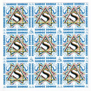 Sandoz Logo Blotter Art