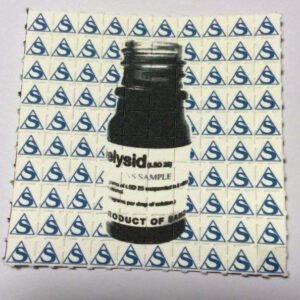 Sandoz LSD Vial Mini Blotter Art