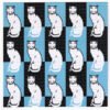 Siamese Blue Blotter Art