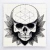 Skullfux Mini Blotter Art