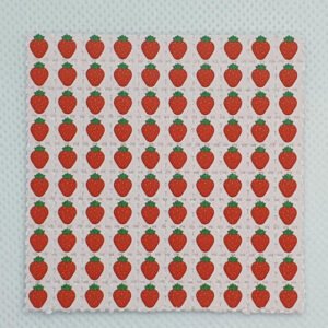 Strawberry Mini Blotter Art