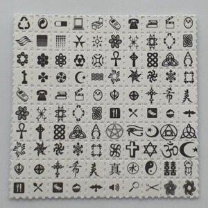 Symbols Mini Blotter Art