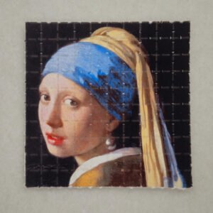 The Girl with the Pearl Earring Mini Blotter Art