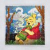 Winnie the Pooh Honey Pot Mini Blotter Art
